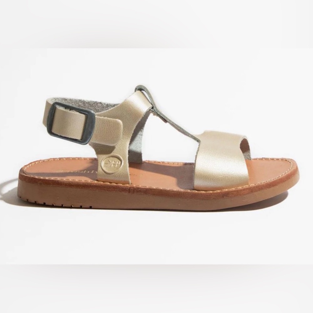 Freshly Picked platinum Malibu sandal
